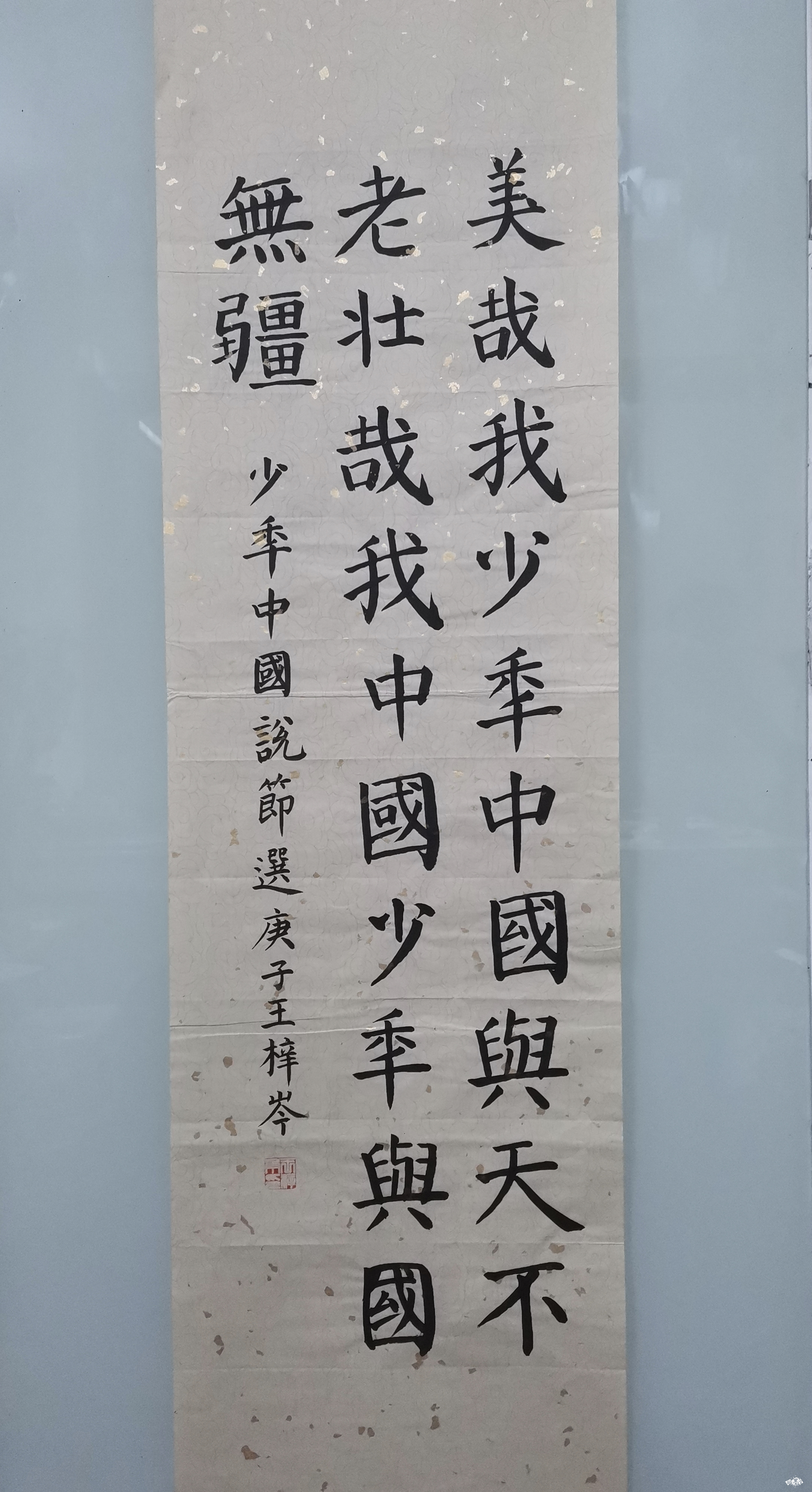 少年强则国强 - 第六届全国小主人书法大赛 - 龙的在线晒墨宝_晒墨宝